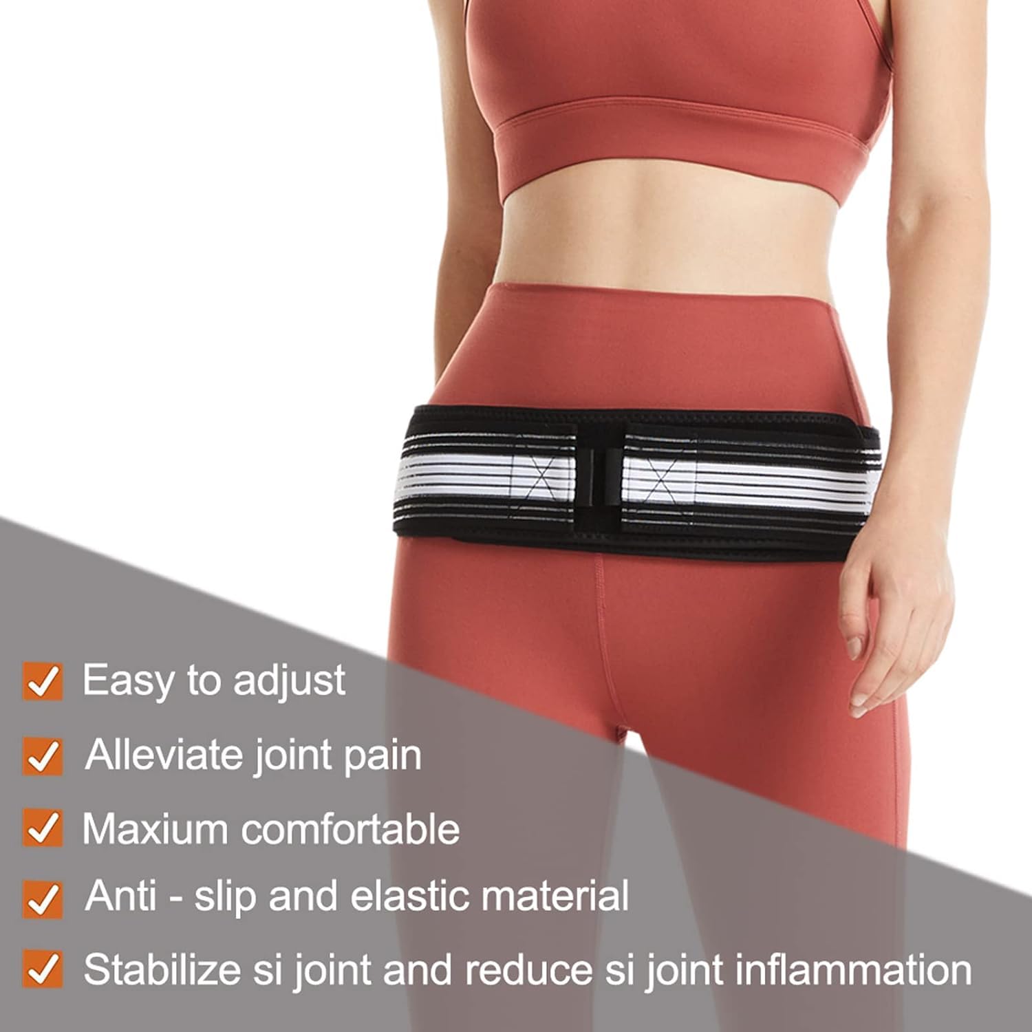 Lower Back Support Brace for Men and Women