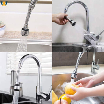 360° Swivel Adjustable Spray Head for Kitchen Tap